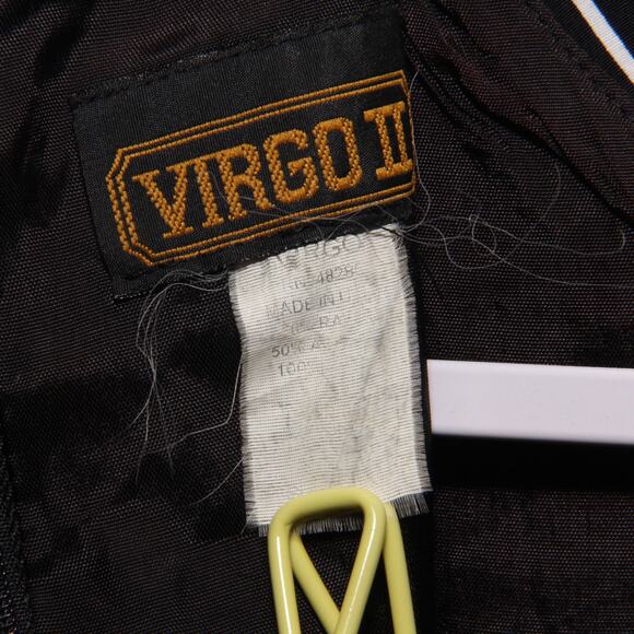 Vintage 80s Virgo II Layered Black Jacket Dress Size Small - Picture 8 of 8